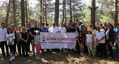 SANKO Üniversitesi Hastanesi'nden doğa yürüyüş etkinliği