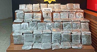 Şanlıurfa'da 38 kilo uyuşturucu ele geçirildi