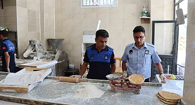 Şanlıurfa'da fırınlarda bayram öncesi ortak denetim