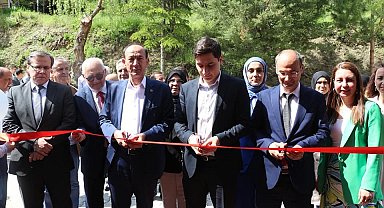 Şaphane'de açılan sergide kursiyerlerin hazırladığı ürünler sergilendi