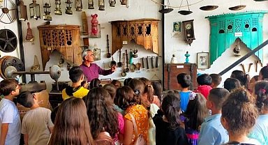 Sarıgöllü minik öğrenciler Etnografya müzesini ziyaret etti