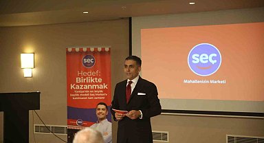 Seç Market Mersin'de esnafla buluştu