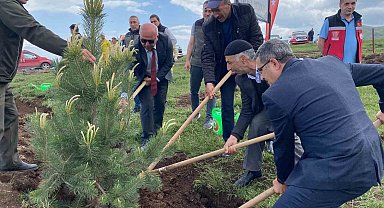 Şehidin hatırasına bin ağaç