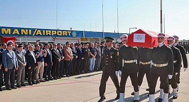 Şehit Er Özcan Kaya'nın naaşı memleketine getirildi