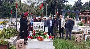 Şehit uzman çavuş unutulmadı