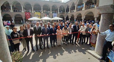 Şehzadeler HEM yılsonu sergisi törenle açıldı