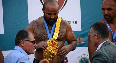 Seka Park Altın Kemer Yağlı Güreşleri'nde başpehlivan Orhan Okulu oldu
