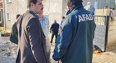 Selden etkilenen köylerde hasar tespit çalışması başlatıldı