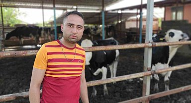 Sele kapılan hayvanlarını gözyaşlarıyla çeken çiftçi, dehşet anlarını anlattı