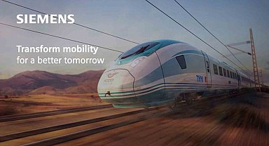 Siemens Mobility, fuarda demiryolu altyapısı için dijital çözümlerini sergileyecek