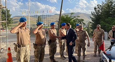 Siirt Valisi Hacıbektaşoğlu'dan taziye ziyareti