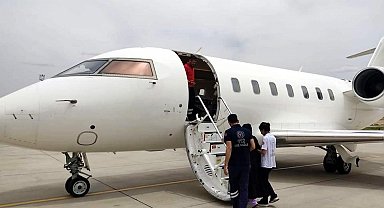 Siirt'te ambulans uçak hasta için havalandı