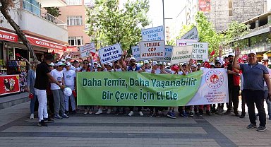 Siirt'te çevre kirliliğine dikkat çekildi