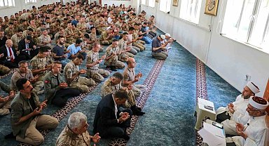 Siirt'te şehit jandarma uzman çavuş için mevlit okutuldu