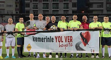 Silifke protokolü, futbol maçında bir araya geldi