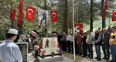 Simav'da şehit Jandarma Uzman Çavuş Emre Üçkan dualarla anıldı