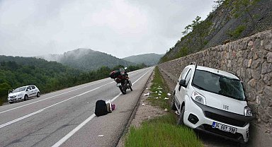 Sinop'ta trafik kazası: 2'si çocuk 4 yaralı