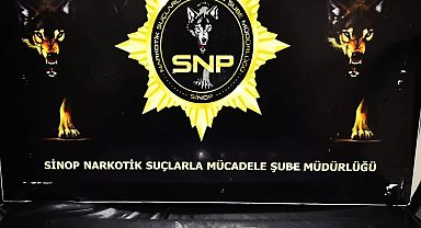 Sinop'ta uyuşturucu ele geçirildi