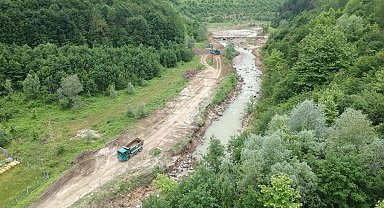 Sinop'ta zarar gören drenaj sistemi onarılıyor