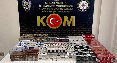 Şırnak'ta kaçakçılık operasyonu: 52 gözaltı