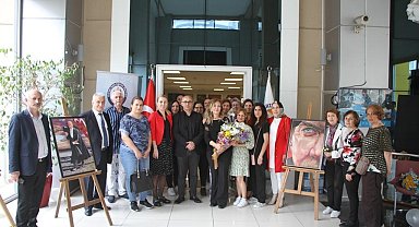 Soğanlık Kültür Merkezi, resme gönül veren sanatçıların sergisine ev sahipliği yaptı