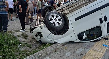 Söke'de trafik kazası: 1'i çocuk 5 yaralı