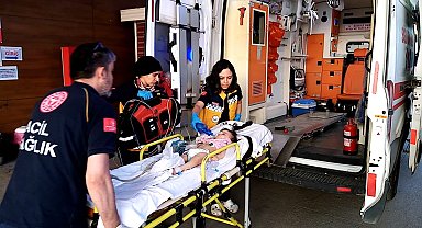 Soluk borusuna fıstık kaçan bebek yaşam savaşı veriyor