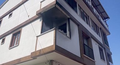 Söndürülmeyen sigara izmariti yangına sebep oldu