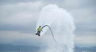 Su jeti ve Flyboard Şampiyonası nefesleri kesti
