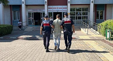 Su motoru hırsızı jandarmadan kaçamadı