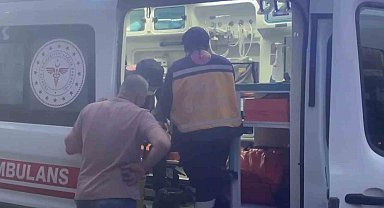 Su soğutma tesisatı yaparken çıkan yangında bir işçi yaralandı