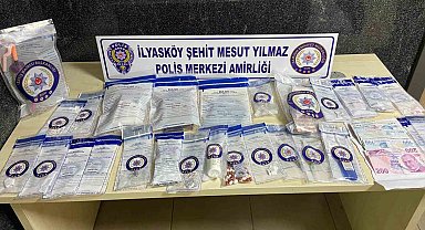 Şüpheli kadın uyuşturucuyla yakalandı