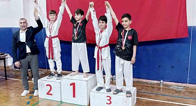 Taekwondo şampiyonasına Alaplı damgası