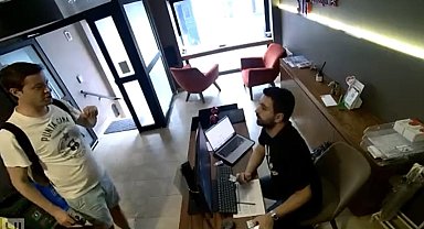 Taksim'de öldürülen Rus turistin son görüntüleri ortaya çıktı: Arkadaşı otele yalnız dönmüş