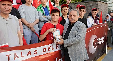 Talas'tan cumhuriyetin 100. yılına özel Çanakkale turu