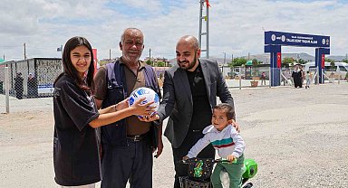 Talas'tan Elbistan'a bayram hediyesi