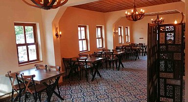 Tarihi otel ve tarihi otel ve yöresel kahvaltı salonu Kurban Bayramı'nda hizmete açıyor