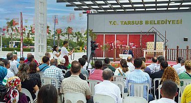 Tarsus Belediyesinin her bütçeye uygun kır düğün salonu açıldı
