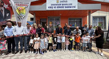 Tarsus'a bir kreş daha kazandırıldı