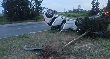 Tarsus'ta iki ayrı kaza: 1 ölü, 2 yaralı
