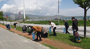 Tatvan sahilinde "Dünya Tütünsüz Günü" etkinliği