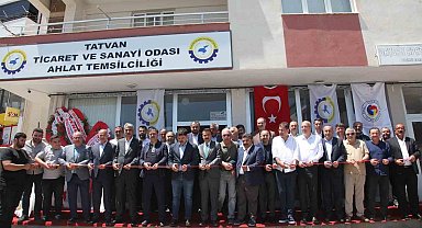 Tatvan TSO Ahlat Temsilciliği hizmete açıldı