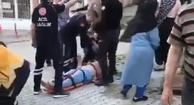 Tavşanlı'da balkondan düşen kadın yaralandı