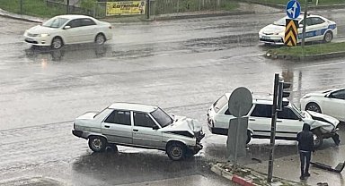 Tavşanlı'da trafik kazası: 1 yaralı