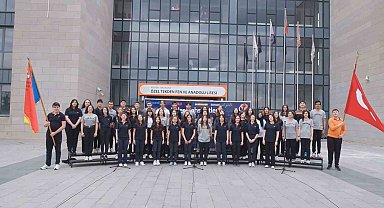 Tekden Koleji'den Kayseri için anlamlı klip