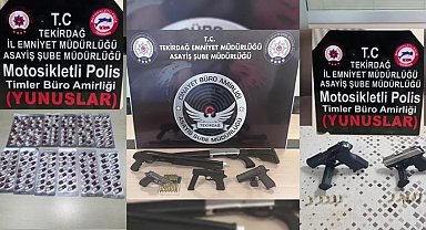 Tekirdağ'da çeşitli suçlardan aranan 147 kişi tutuklandı