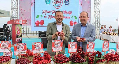 Tekirdağ'da kirazlar yarıştı