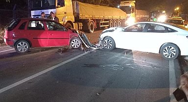 Tekirdağ'da trafik kazası: 3 yaralı