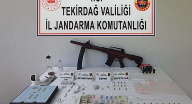 Tekirdağ'da uyuşturucu operasyonunda 7 kişi yakalandı