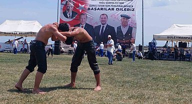 Tekirdağ'da yağlı güreşler başladı